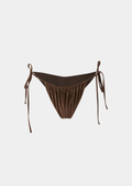 Barbados Bikini Bottom – Dark Chocolate Dacron