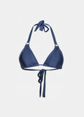 Capri Bikini Top - Navy Blue Dacron