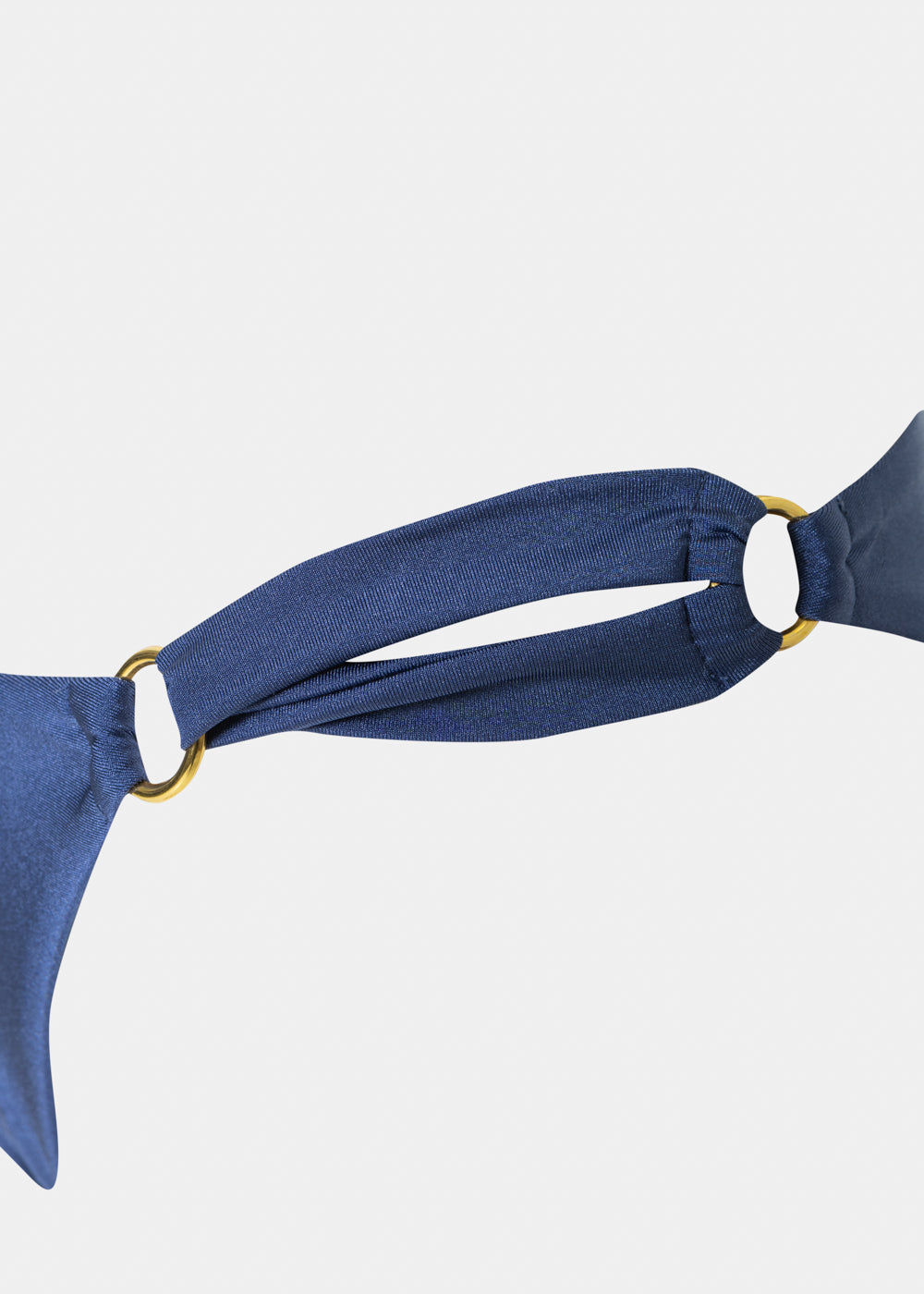 Capri Bikini Bottom - Navy Blue Dacron