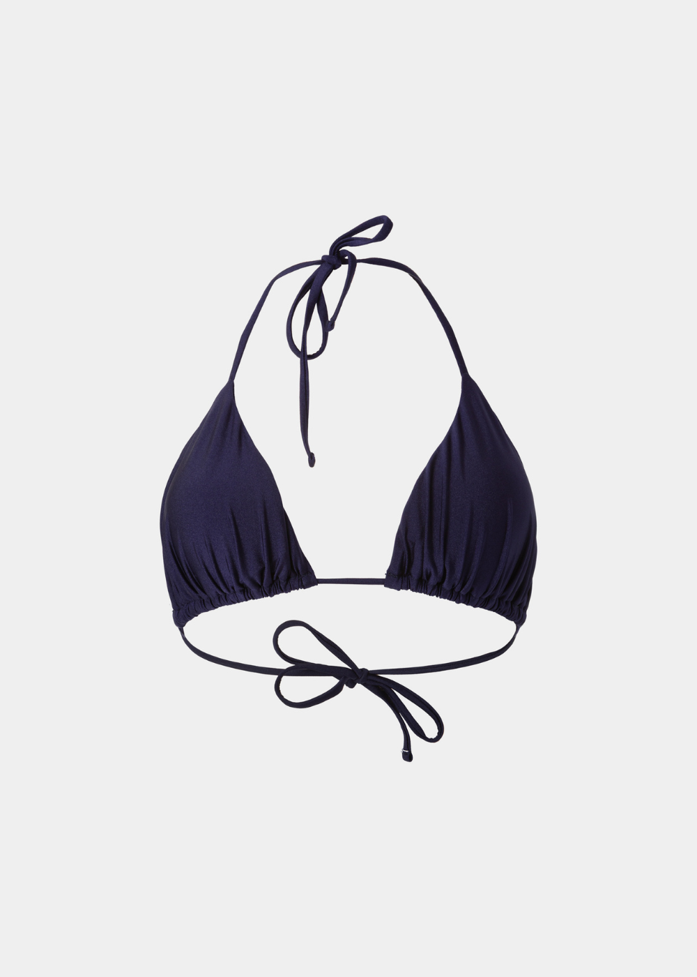Barbados Bikini Top – Navy Blue Dacron