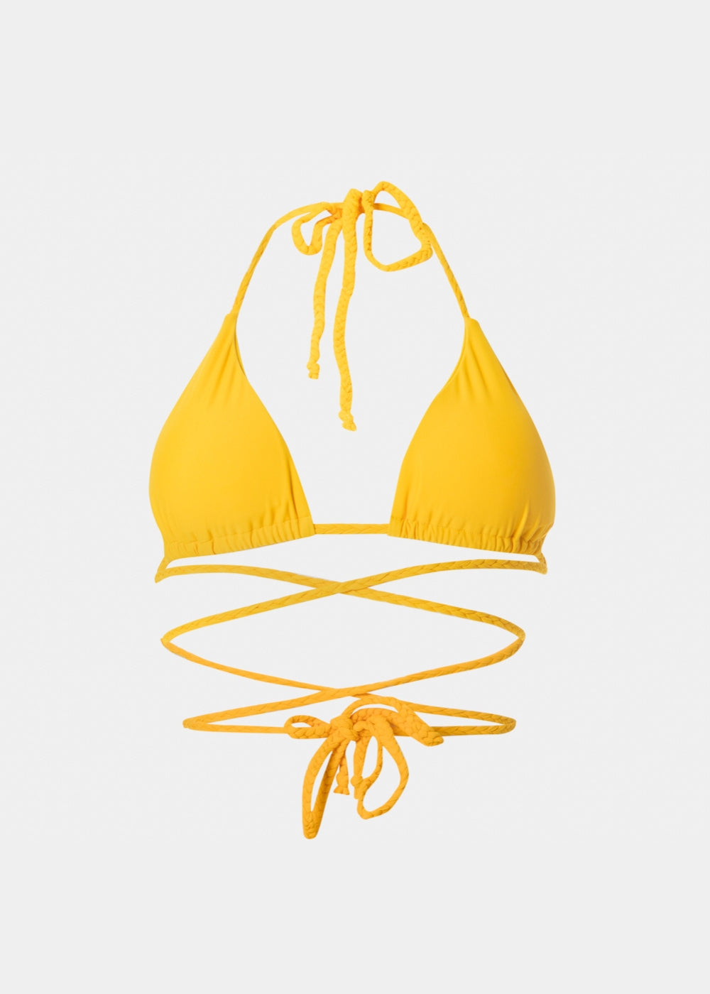 Bali Bikini Top - Yellow Dacron