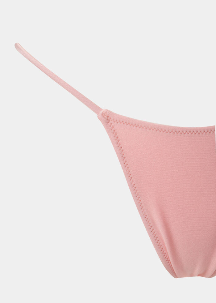 Ibiza Bikini Bottom – Pink Dacron