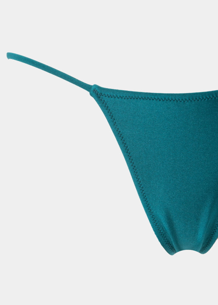Ibiza Bikini Bottom – Petrol Dacron