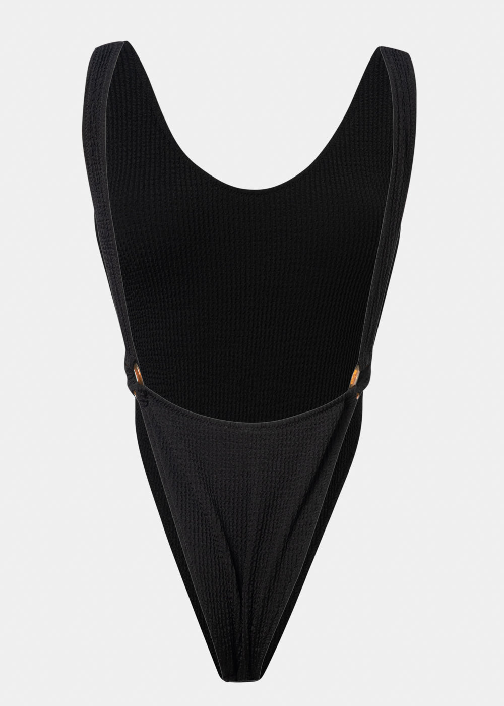 Tahiti One Piece - Black Crinkle
