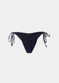 Barbados Bikini Bottom -Navy Blue Dacron