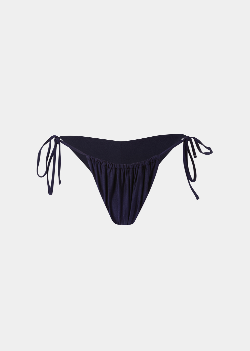 Barbados Bikini Bottom -Navy Blue Dacron