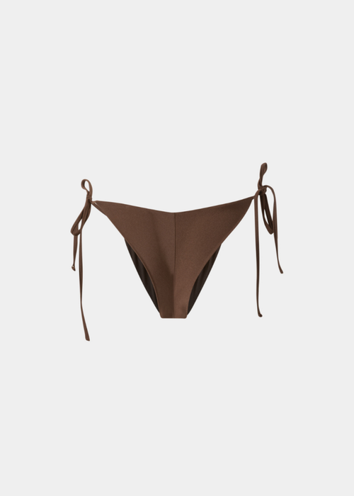 Barbados Bikini Bottom – Dark Chocolate Dacron