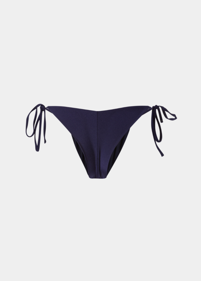 Barbados Bikini Bottom -Navy Blue Dacron
