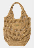 Brown Knitted Tote Bag