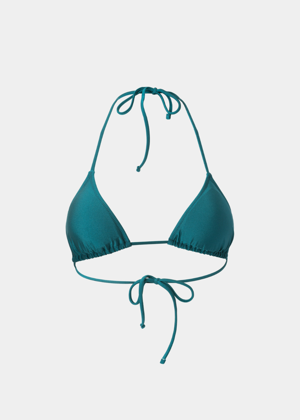 Ibiza Bikini Top – Petrol Dacron