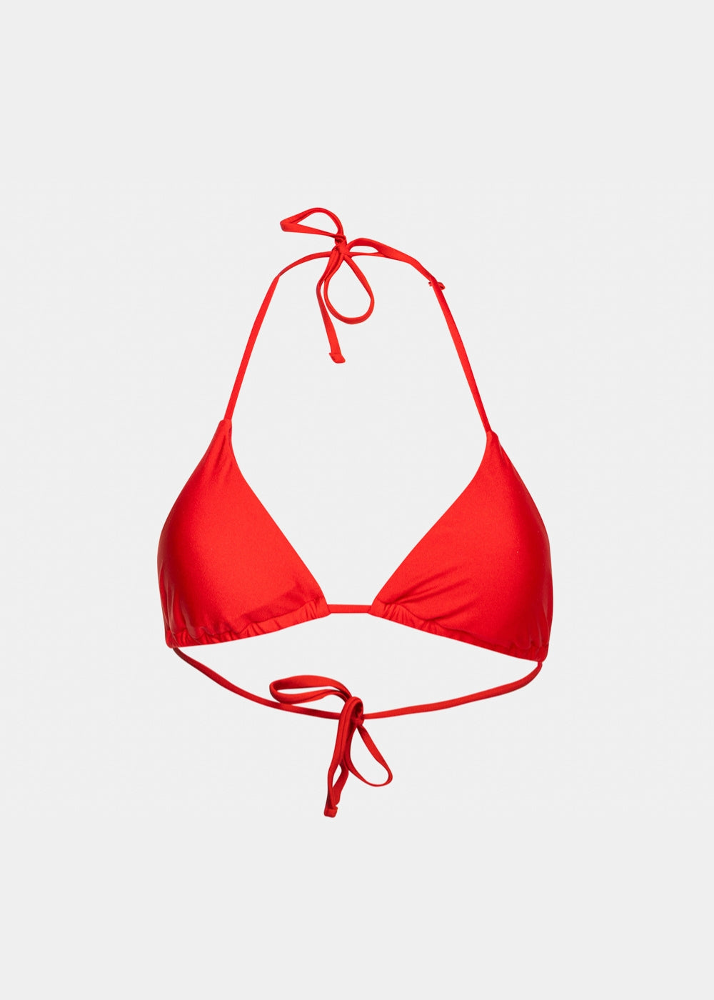 Cuba Bikini Top - Red Dacron