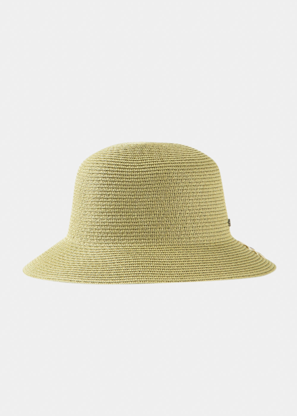 Green Straw Hat W/ Daisies