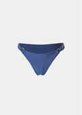 Capri Bikini Bottom - Navy Blue Dacron